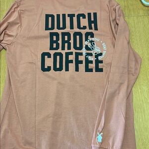 Dutch Bros Tan Long Sleeve Tee